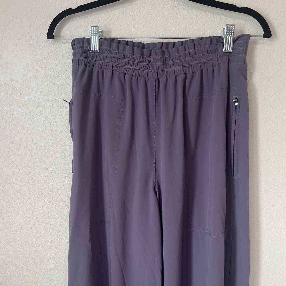 Athleta Savannah Featherweight Jogger Pants Size 4T Dusk Violet High Rise EUC - Picture 3 of 13